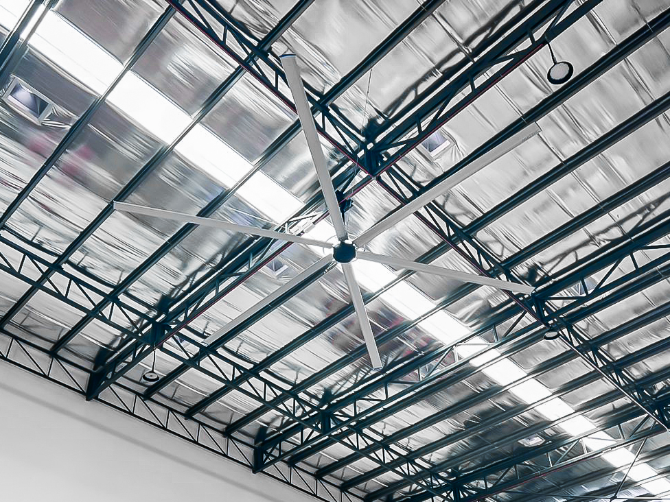AIRON fan in an event space